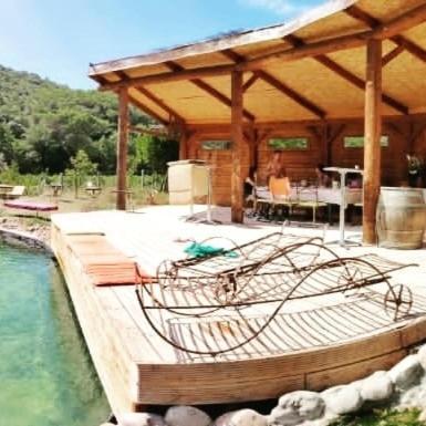 Apartamento L'Etang Des Cigales Uchaux Exterior foto